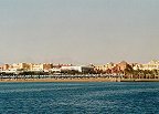 Strand der Hotelstadt Hurghada
