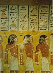 Wandmalereien - Hieroglyphen