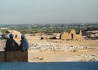 Blick vom Totentempel der Pharaonin Hatschepsut