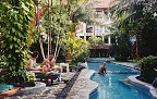 Pool im Radisson Bali